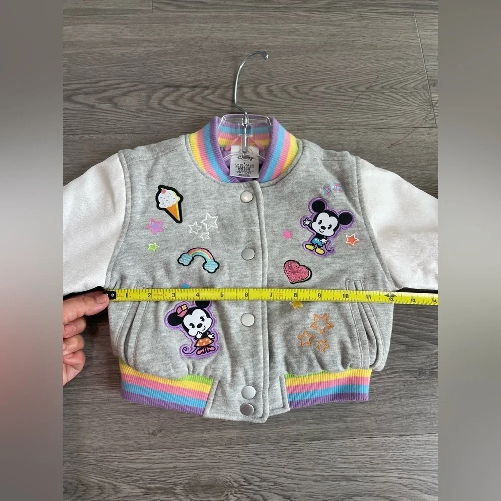 Disney Mickey and Minnie varsity jacket